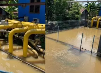 Berkat Hujan Lebat 2 Hari, Instalasi Perumda Air Minum Kota Makassar Antang Kembali Beroperasi