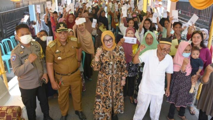 Anggota DPRD Makassar, Apiaty Amin Syam Serap Aspirasi Warga Kelurahan Bara-Baraya Selatan drpd makassar