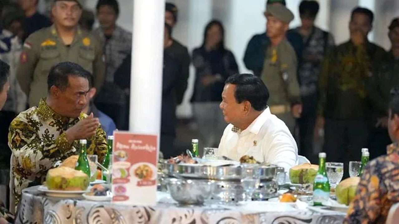 Jejak Kedekatan Prabowo dengan Andi Amran Sulaiman, Mentan Baru yang Dilantik Hari Ini