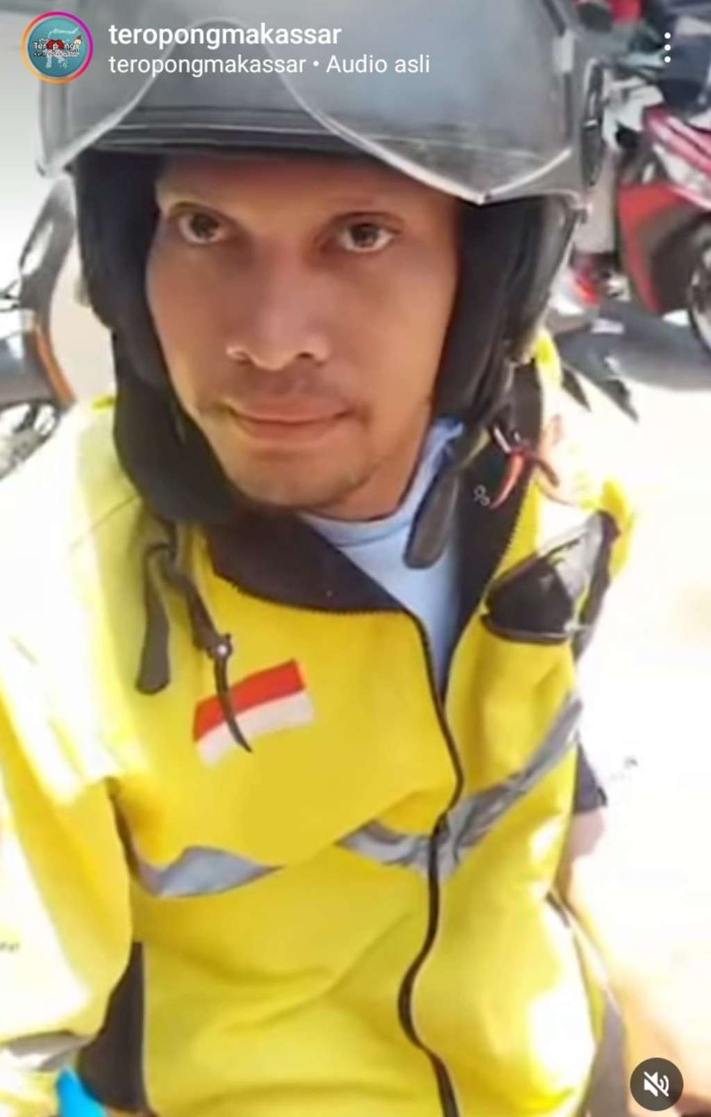 Tertangkap Basah, Oknum Driver Ojol Maxim di Makassar Diduga Curi Helm Warga