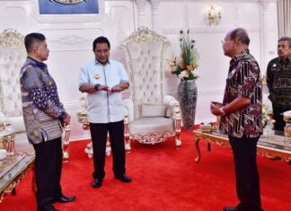 Temui Pj Gubernur Sulsel, Bupati Jeneponto Laporkan Telah Tandatangani NPHD Pilkada 2024