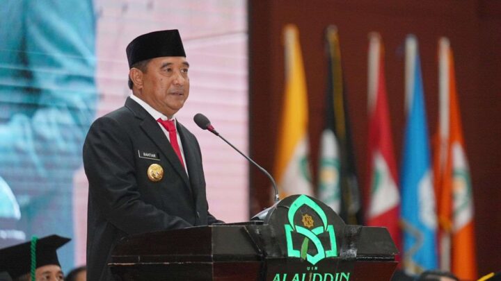 Pj Gubernur Sulsel Paparkan Lanskap Pembangunan Sulsel di Dies Natalis UIN Alauddin Pemprov Sulsel