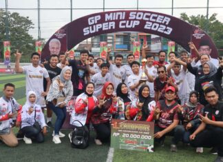 Rujabzelona FC Raih Juara Turnamen Ganjar Pranowo Mini Soccer Cup 2023