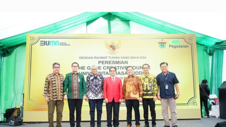 Kabar Baik, Pegadaian Resmikan The Gade Creative Lounge di Unhas Makassar Pegadaian