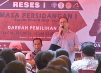 Reses di Kelurahan Buntusu, Anggota DPRD Makassar Galmerrya Kondorura: Sejumlah Jalan Lorong Perlu Dibenahi