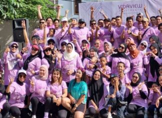 Warga VidaView Makassar Sukses Gelar Gerak Jalan Santai, Diikuti 150 Peserta