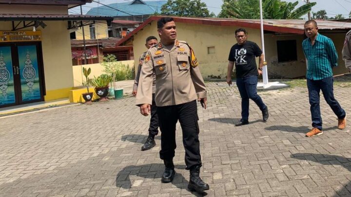 Persiapkan Pengamanan Jelang Pemilu, Kapolres Gowa Sidak Sejumlah Polsek kapolres gowa