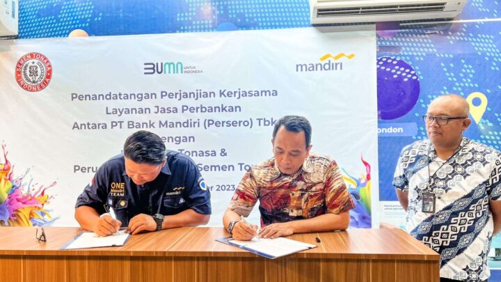 Semen Tonasa bersama Bank Mandiri