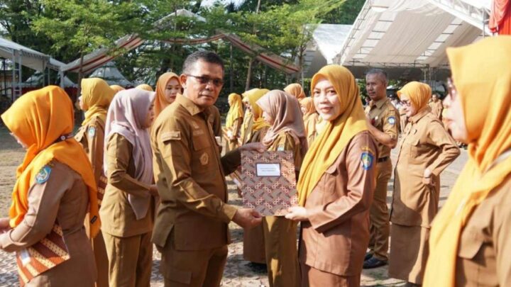 Momen Peringatan HKN ke-59, Pemkab Gowa Serahkan 31 Piagam Penghargaan ke Puluhan Nakes Pemkab Gowa
