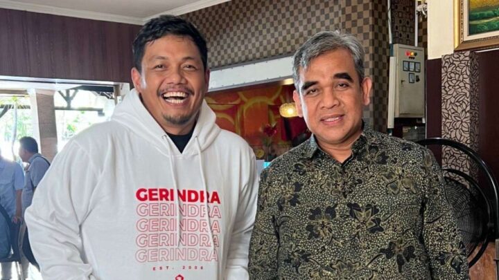 Temui Ahmad Muzani, Adam Muhammad Diamanatkan Menangkan Prabowo-Gibran di Maktim adam muhammad