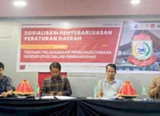 Sekretariat DPRD Makassar Gelar Sosialisasi Perda Tentang PUG dalam Pembangunan