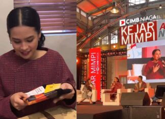 Ketika Maudy Ayunda Takjub dengan Souvenir Plastik Daur Ulang, Hasil Karya Ibu-ibu yang Mengejar Mimpi