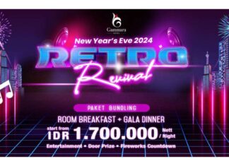 Malam Tahun Baru di Hotel Gammara Bertema Retro 'Back to 80's', Mulai Rp1,9 Jutaan