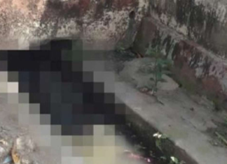 Heboh, Penemuan Mayat di Selokan Dekat Kantor Polsek Tallo Makassar