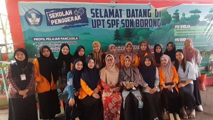 Mahasiswa UNM Adakan Program AMSD di SD Negeri Borong