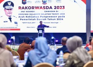 Hadiri HUT Ke-73 Tahun Polairud, Pj Gubernur Sulsel Ajak Jaga Perairan Sulsel