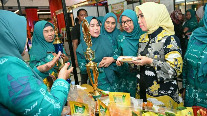 PKK Sulsel Pamerkan Produk Olahan Pisang, Peluang Bisnis yang Menjanjikan TP PKK Sulsel