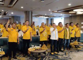 Caleg Golkar Sulsel Ikuti Bimtek Informasi Kampanye dan Dana Kampanye