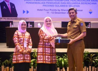 Workshop DWP, Pj Sekda Sulsel Paparkan Peran Perempuan dalam Politik