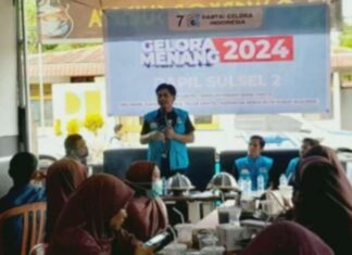 Tamsil Tamang Optimis Gelora Raih Kursi di DPR RI Dapil Sulsel 2, DPRD Provinsi dan Sinjai