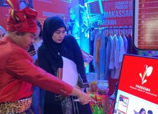 Dispar Makassar Pamerkan Inovasi PAREKMA di Acara Seminar Kepemimpinan Nasional Tingkat II