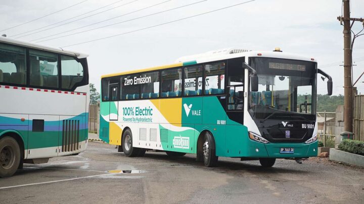 PT Vale Mulai Operasikan Bus Listrik di Sorowako demi Turunkan Emisi Karbon Vale