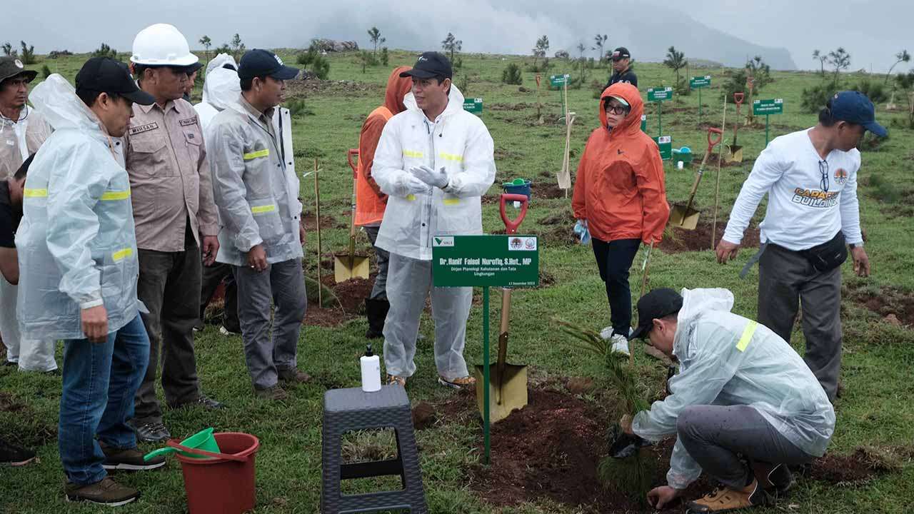 Berkunjung ke Lappa Laona, Dirjen Planologi KLHK Apresiasi Upaya Vale Rehabilitasi Lahan DAS