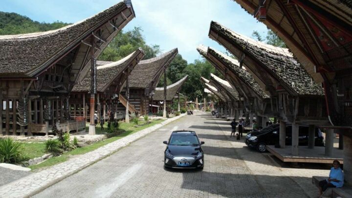 Pakai Mobil Listrik, PLN Buktikan Penghematan sampai 85 Persen Rute Perjalanan Makassar - Toraja Utara PLN