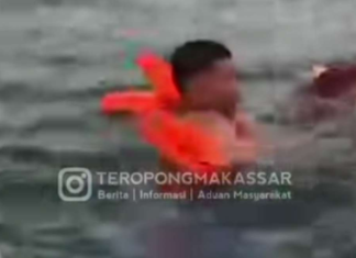 kapal tenggelam di pangkep