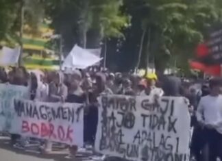 Unjuk Rasa Suporter PSM Makassar, Minta Manajemen Bayar Gaji Pemain