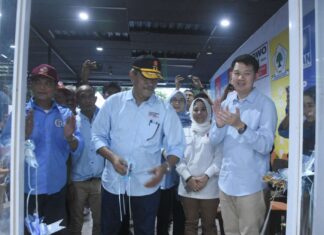 Damisnur dan Eric Resmikan Posko TKD Proabowo-Gibran Makassar