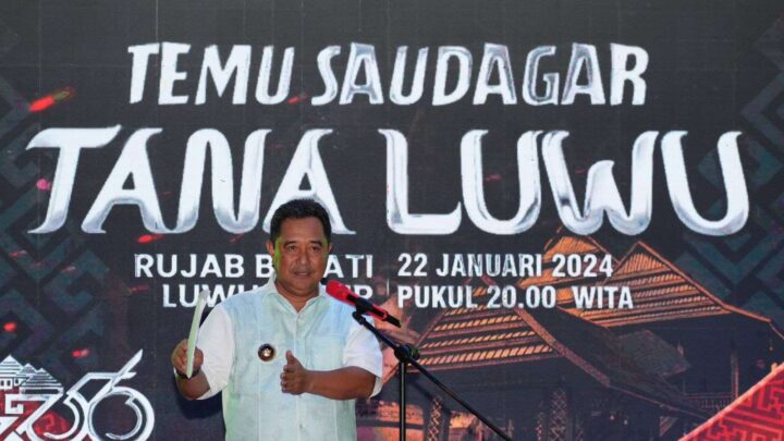 Pj Gubernur Sulsel Harap Saudagar Tana Luwu Pulang Kampung Berinvestasi Pemprov Sulsel