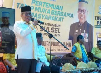 Amanah dan Bersih, Masyarakat Barru Pilih Taufan Pawe Untuk DPR RI