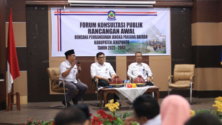 Pemkab Jeneponto Laksanakan Konsultasi Publik Rancangan Awal RPJPD 2025-2045 Pemkab Jeneponto