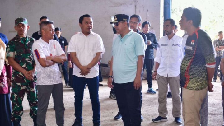 Pj Gubernur Sulsel Pantau Persiapan Pemilu 2024 di Bone Pemprov Sulsel
