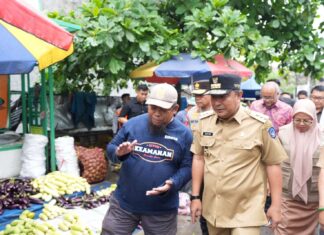 Pj Gubernur Sulsel Pastikan Harga Kebutuhan Pokok di Pasar Tradisional Stabil