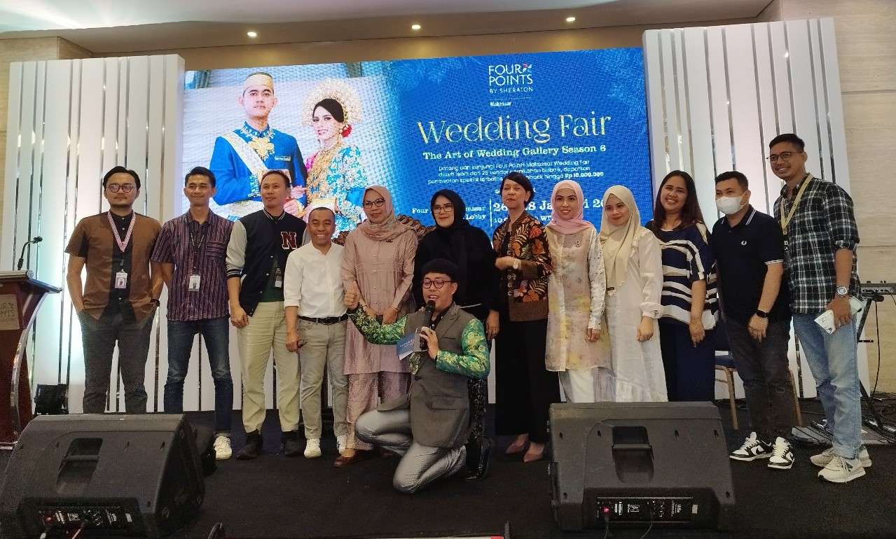 Wedding Fair di Four Points by Sheraton Makassar Resmi Dibuka, Diikuti Puluhan Vendor