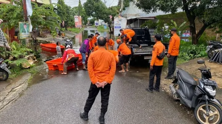 Titik Pengungsian Terakhir Banjir Makassar di Kecamatan Manggala Banjir Makassar