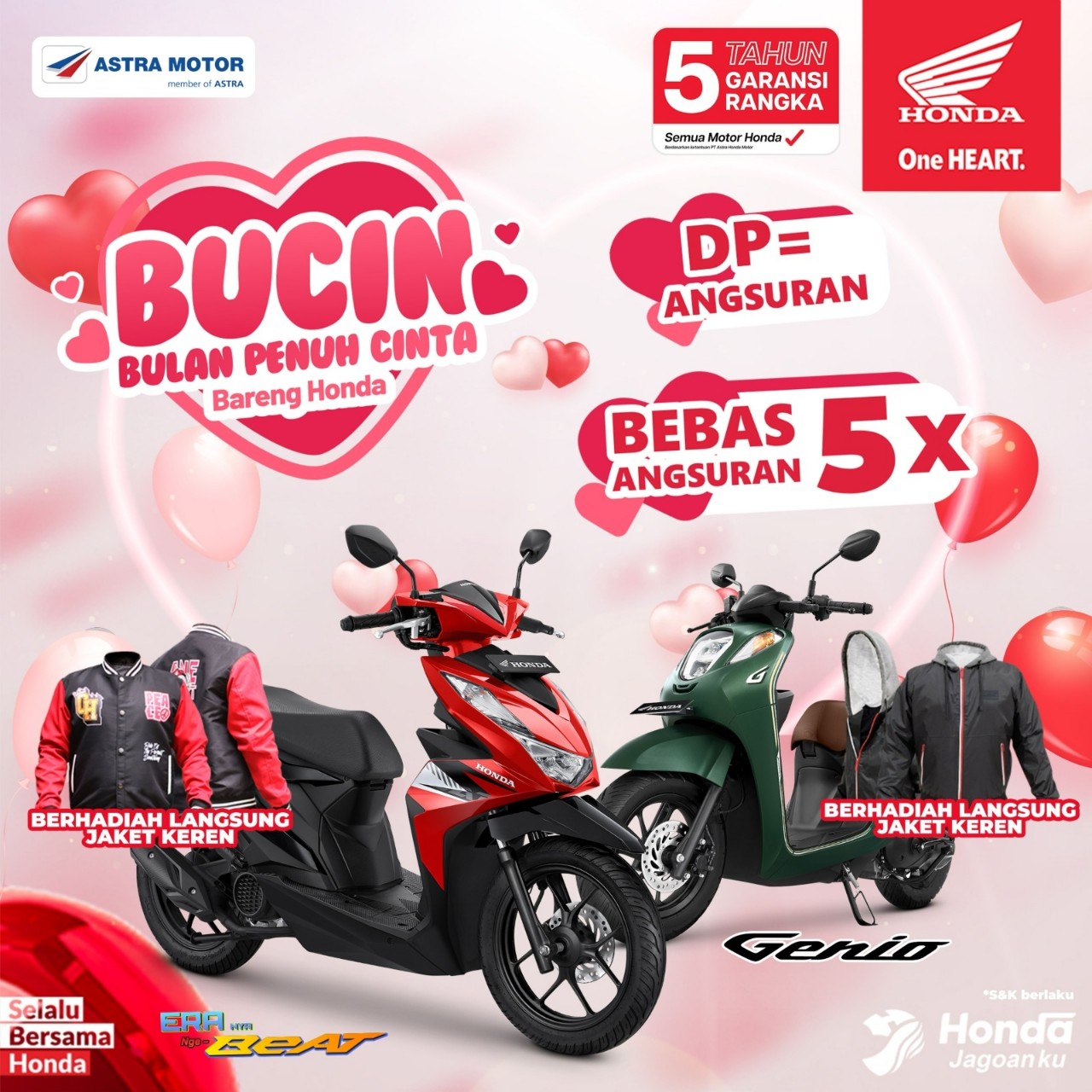Asmo Sulsel Tawarkan Promo BUCIN Selama Februari 2024, Beri Potongan Tenor Sampai Lima Kali