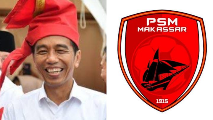 Jokowi Janji Bangun Stadion di Makassar, Suporter PSM: Semoga Beliau Tidak Lupa Janjinya jokowi stadion makassar
