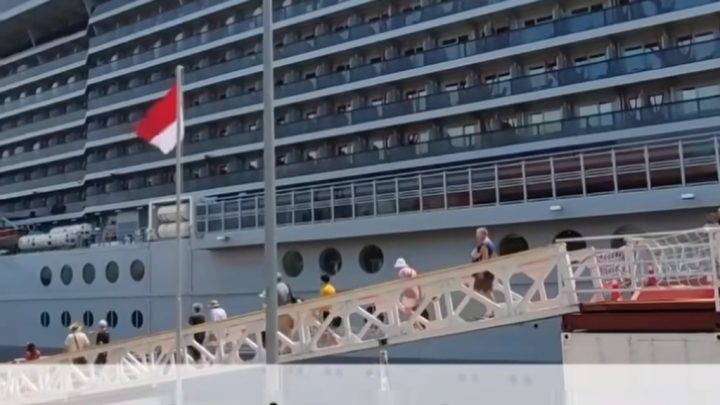 Cek Fakta: Viral Video Petugas KPPS Bakal Liburan ke Luar Negeri Naik Kapal Pesisir cek fakta