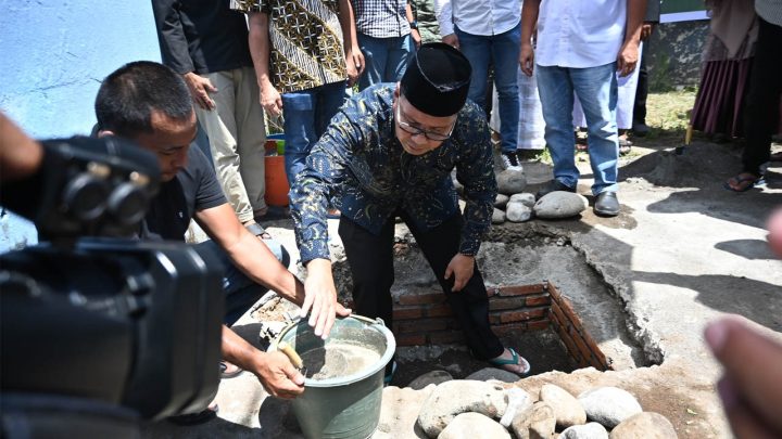 Wali Kota Mulai Pembangunan Masjid Perumda Air Minum Kota Makassar wali kota