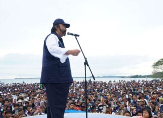 Kampanye Akbar di Parepare, Surya Paloh: Memang Desakan Perubahan Begitu Hebat