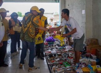 Pasar di Parepare Bersih dan Modern, Pedagang Pasar di Barru pilih Taufan Pawe ke DPR RI