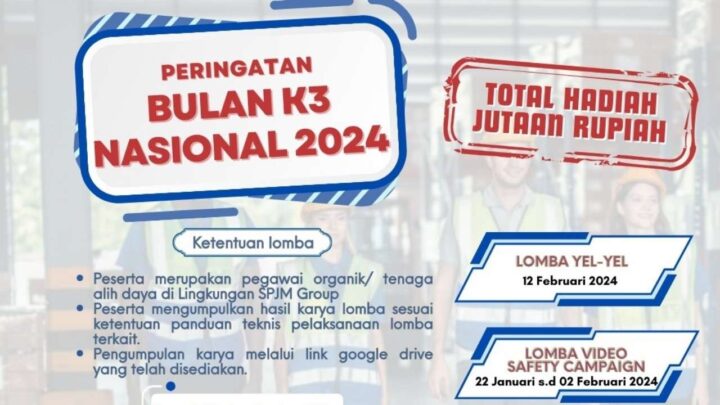 Hadirkan Sejumlah Lomba Berhadiah Cara Pelindo Jasa Maritim Tanamkan Kesadaran K3 pelindo jasa maritim