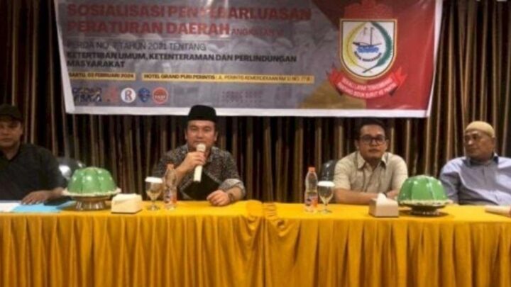 Sekretariat DPRD Makassar Gelar Sosialisasi Perda Tentang Ketertiban Umum dprd makassar