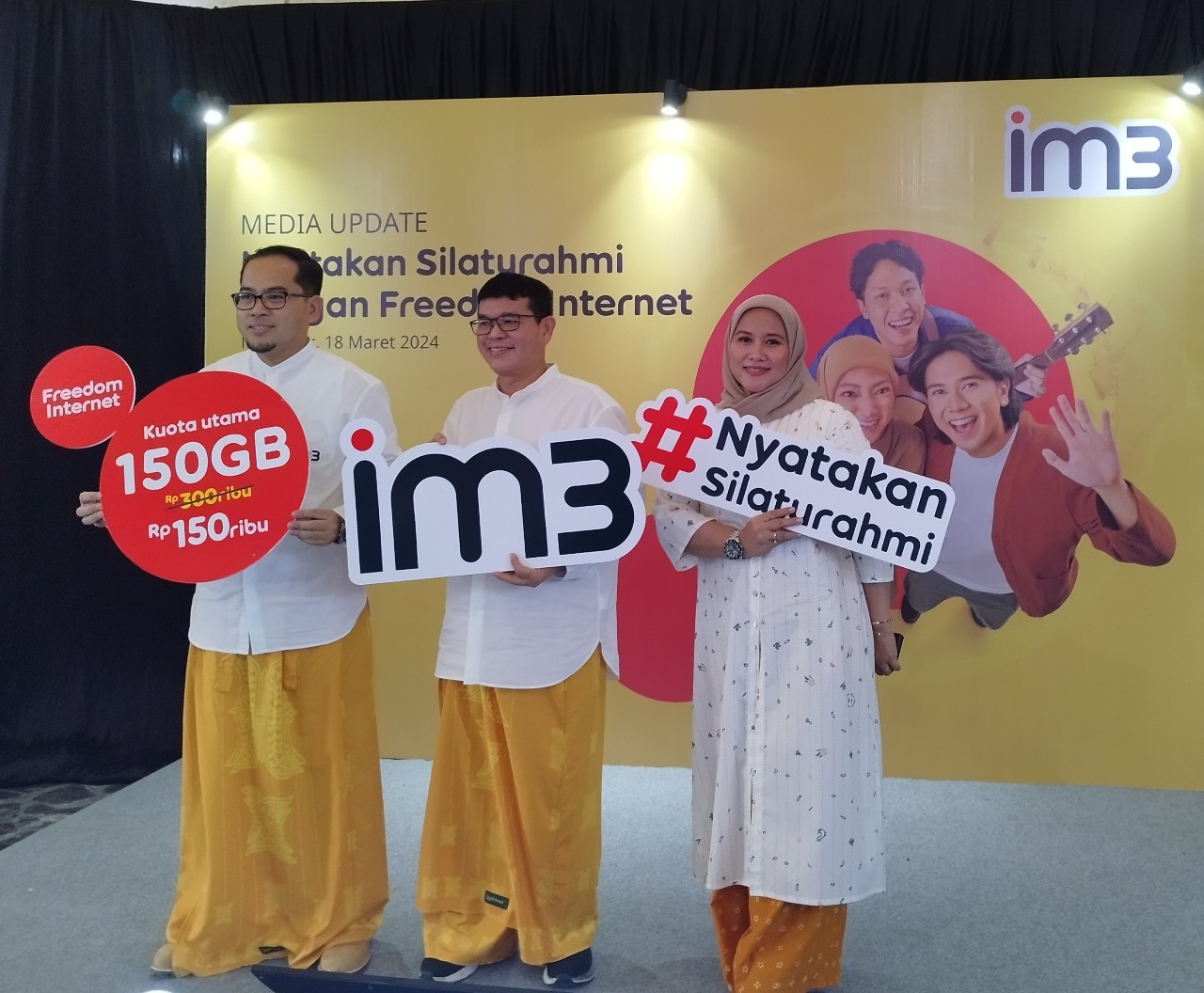 Pasar Ramadan IM3 di Makassar, Nyatakan Silaturahmi dengan Freedom Internet, Ada Promo Spesial Freedom Internet 150 GB