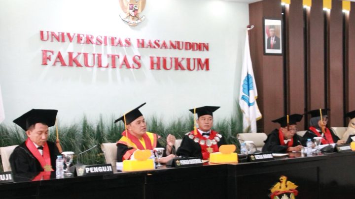 Kabaharkam Polri Jenderal Fadil Imran Hadiri Promosi Doktor di Fakultas Hukum Unhas kabaharkam polri