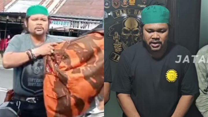 Garang Saat Intimidasi Pemilik Ruko, Oknum Ormas Memelas Minta Maaf Ketika Ditangkap pemilik ruko