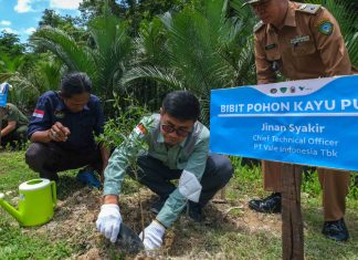 PT Vale Donasi 5.000 Bibit Pohon di Rammang-rammang, Perkuat Ekonomi Sirkuler